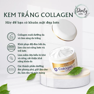 SADOER Kem Dưỡng Trắng Collagen 100g  Chống lão hóa\Dưỡng trắng da mặt\Niacinamide giúp da sáng mịn đều màu