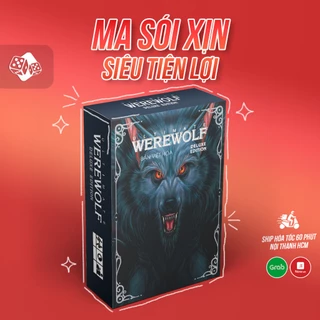 [SIÊU TIẾT KIỆM] MA SÓI việt hóa, thẻ bài cứng cáp, luật chơi đơn giản cho nhóm bạn TOP BOARDGAME