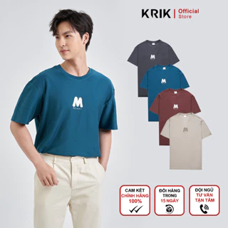 Áo Phông Nam Local Brand Nam KRIK Chất Vải Cotton Hình In Cao Thành Nổi Bật Form Classic Rộng Thoáng AP1233