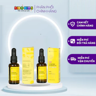 Vitamin D3 K2 Mk7 cho bé từ sơ sinh của Anh