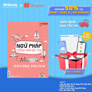 Sách - Ngữ pháp tiếng Hàn bỏ túi Mcbooks