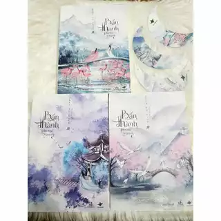 Bán thành Phong Nguyệt (kèm 3 bookmark + 1 postcard có chữ ký tay tác giả)