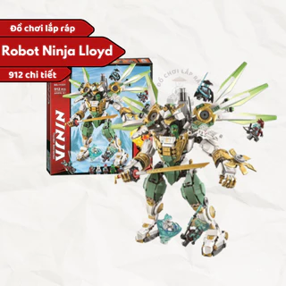 (Tặng 1 mini ngẫu nhiên) Đồ chơi lắp ráp Robot Samurai của Ninja Lloyd LARI 11331