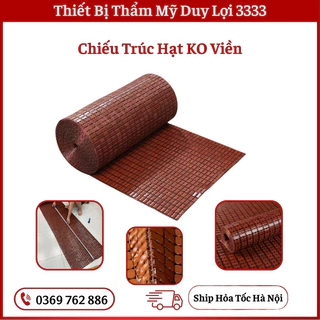 Chiếu trúc hạt ko viền trải giường spa , sofa , cabin oto KT 60-70 x 1m5 - 1m8