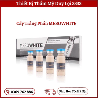 ( 1 Hộp 10 Lọ ) Cấy Phấn MESOWHITE Loại 1 Dùng Trong Spa - Tmv