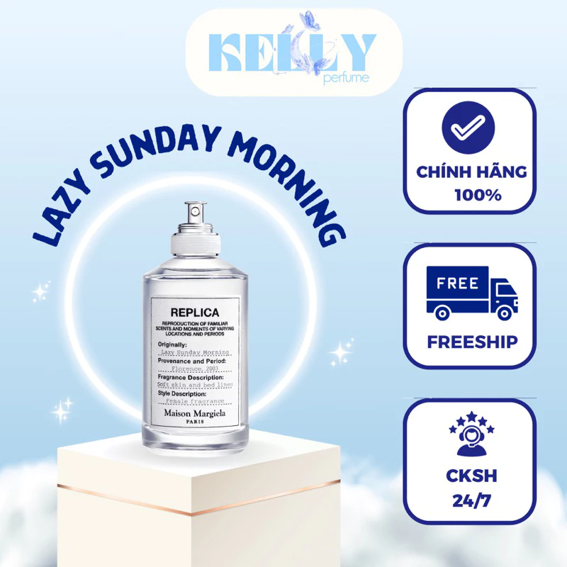 Chiết 10ml Lazy Sunday Morning | Nước Hoa Unisex | Kelly Perfume [CHÍNH HÃNG]