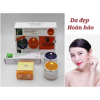 Bộ kem 𝘁𝗿𝗶̣ nám cao cấp Clobetamil G Thái Lan mẫu mới nhất