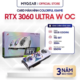 Card màn hình VGA ASUS RTX 3060 [8GB/12GB] Đen/Trắng - Bảo hành chính hãng 36 tháng [NEW]