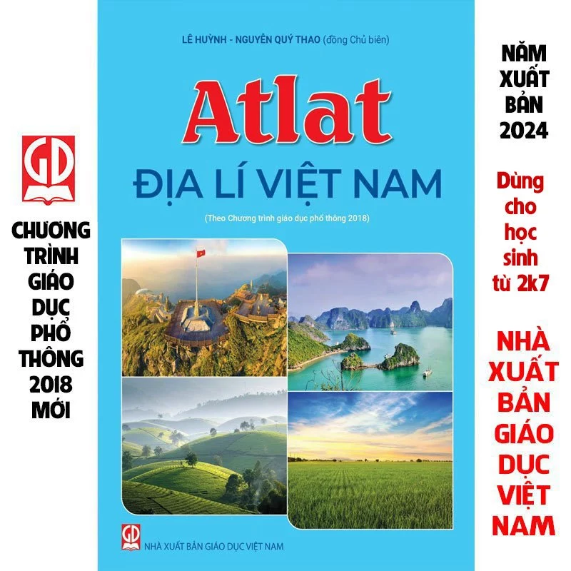 Sách - Atlat Địa Lí Việt Nam (Bán kèm bút bi TL-027)