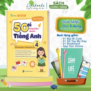 Sách - 50 Đề tăng nhanh điểm Tiếng Anh lớp 4