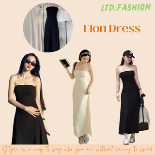 ĐẦM THUN MAXI CÚP NGỰC DÂY KÉO PHÍA SAU - LTD.FASHION - FLON DRESS