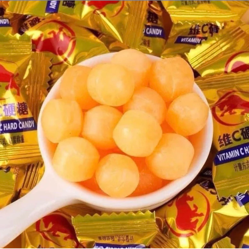 kẹo ngậm vị bò húc loại xịn bịch 100g và bịch 500g