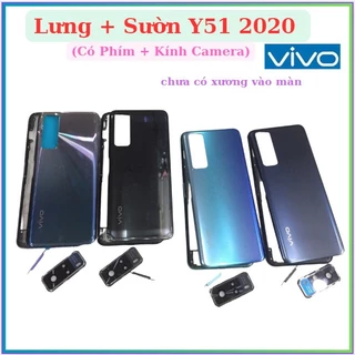 Vỏ lưng + sườn vivo y51 2020, y53s mới