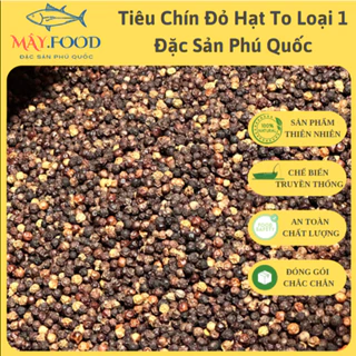 500G Tiêu Chín Đỏ Thượng Hạng - Giá Tại Vườn - Đặc sản Phú Quốc