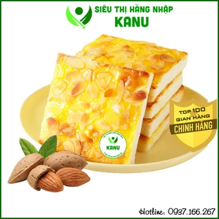 Một cái bánh sandwich trứng nướng hạnh nhân Dingdong thơm béo siêu ngon