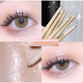 Bút kẻ nhũ mắt YIRONGMEI kẻ bọng mắt kiêm phấn mắt, makeup mắt, trang điểm mắt long lanh, to tròn, giá rẻ, nội địa trung