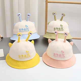 Mũ cho bé hình ốc sen, ếch ngộ nghĩnh đáng yêu từ 6 tháng-24 tháng, mũ cụp cho bé trai và bé gái dễ thương