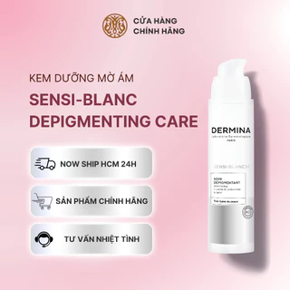 Tinh chất giảm thâm, kem dưỡng cấp ẩm, dưỡng da trắng sáng Dermina Sensi-Blanc[+] Depigmenting Care