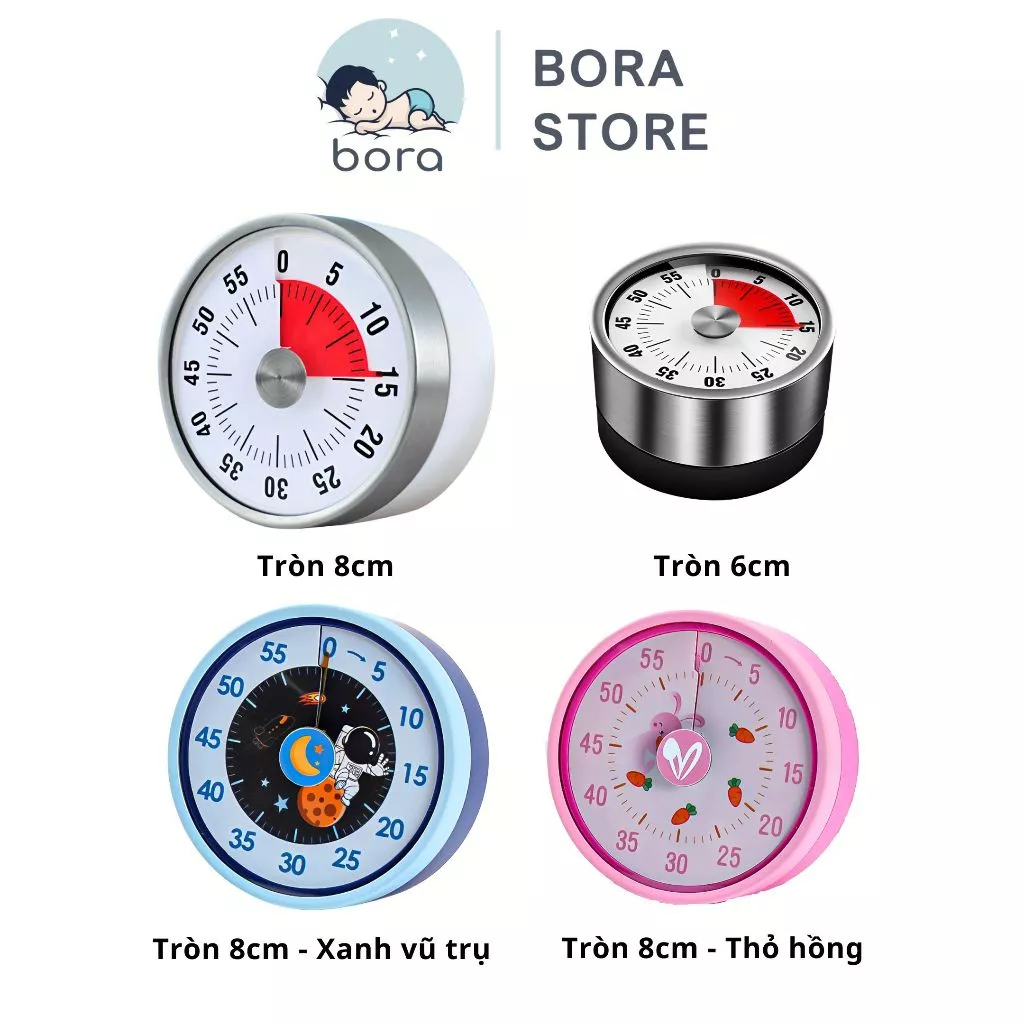 Đồng hồ đếm ngược cho bé, giúp quản lý thời gian thực hiện công việc hiệu quả