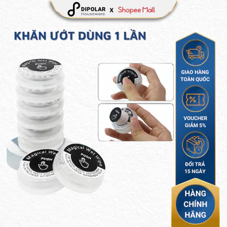 Khăn Ướt Dùng 1 Lần DIPOLAR, Khử Trùng Diệt Khuẩn Đa Năng Nhỏ Gọn Tiện Lợi Dễ Dàng Mang Theo - DKU01