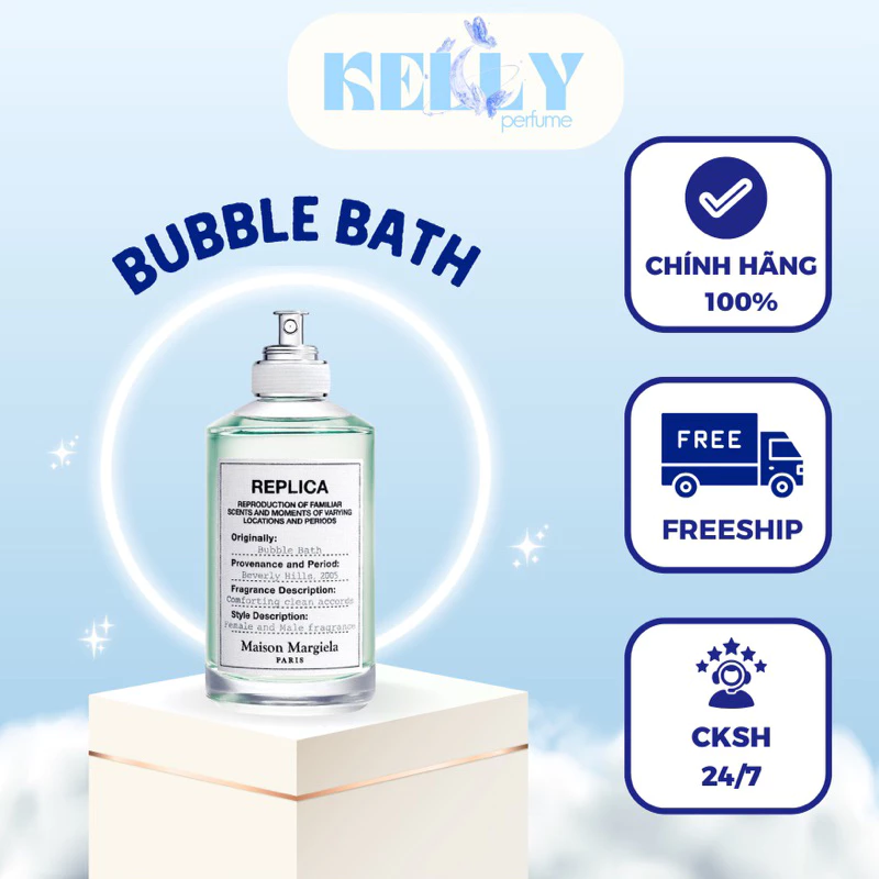 10ml Bubble Bath | Nước Hoa Unisex | Kelly Perfume [CHÍNH HÃNG]