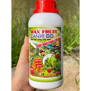 Phân Bón Chống Rụng Trái Non Max Fruit Canbo Chai 0,5 Lít - Hạn Chế Rụng Trái Non, Lớn Trái, Chắc Trái, Bóng Trái