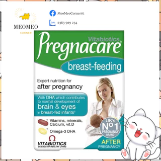 Viên bổ sung vitamin cho mẹ bầu Pregnacare Max/ sau sinh breast feeding