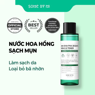 Nước Hoa Hồng Giảm Mụn Some By Mi AHABHAPHA 30 Days Miracle Toner 150ml (yang)