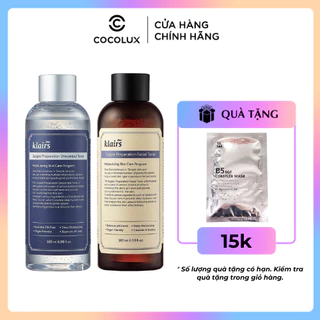 [CHÍNH HÃNG]Toner dưỡng ẩm, Nước cân bằng da Klairs 180ml không mùi, dưỡng ẩm tức thì – Nước hoa hồng dưỡng ẩm Cocolux