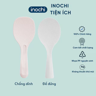 Muỗng xới cơm chống dính, đế đứng Sendai an toàn, chịu nhiệt - Thương hiệu INOCHI