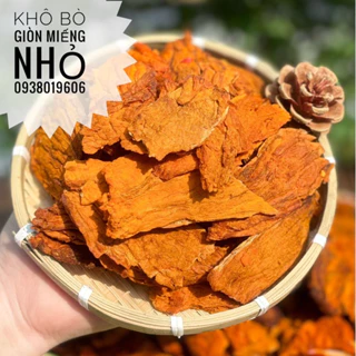 500g KHÔ BÒ GIÒN MIẾNG NHỎ