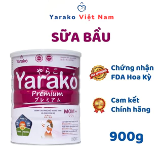Sữa Bầu YAROKO PREMIUM MOM+ Hỗ Trợ Sức Khỏe Cho Phụ Nữ Mang Thai Và Cho Con Bú Hộp 900g