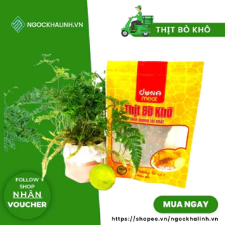 Khô Bò Miếng Ăn Vặt Thơm Ngon Loại 1 Gói 100g - Ngockhalinh.Vn