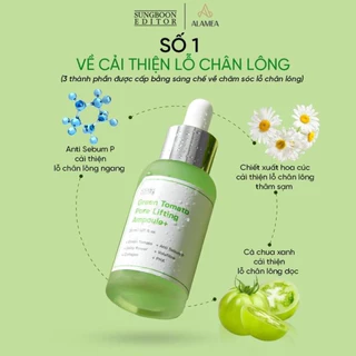 Serum Tinh Chất Cà Chua Xanh SUNGBOON Hàn Quốc 75ml/40ml hạn 2026 (tặng dây buộc tóc)