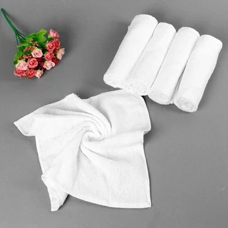 Khăn cotton vuông nhí đa năng 30x30cm - KHĂN TEM DÀY TRẮNG SIÊU HOT