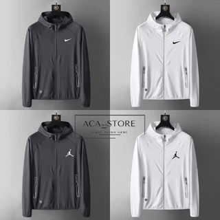 Áo Khoác NIKE & JODAN Thể Thao Cao Cấp 1 Lớp Chống Nắng Có Mũ Trùm thoáng Khí Cho Nam Nữ Siêu Hót ACA_STORE D03