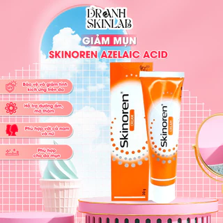 Kem Giảm Mụn Skinoren Azelaic Acid - Giảm Thâm Mụn Giúp Làm Sáng Da Thành Phần Tự Nhiên Lành Tính 30g