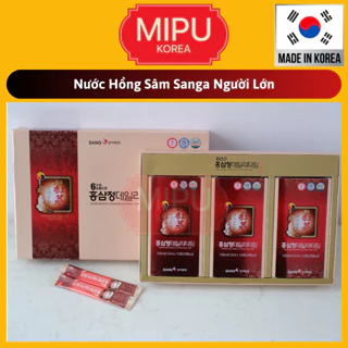 (Date 1/2026) Nước Hồng Sâm SangA Người Lớn Hàn Quốc hộp 30 gói x 10ml