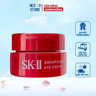 Kem dưỡng mắt chống lão hóa Mini Skii Nhật Bản giảm quầng thâm, nếp nhăn, săn chắc da vùng mắt - Lọ 2.5g REIHAKU HATOMUG