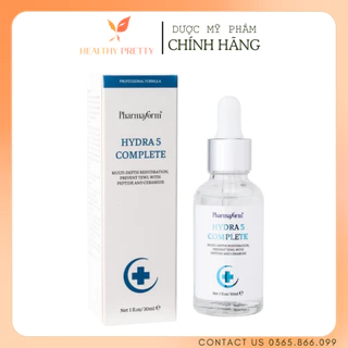 [PHARMAFORM] Tinh chất vitamin B5 dưỡng ẩm, hỗ trợ phục hồi da - Hydra 5 Complete Serum 30ml