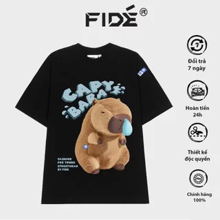 Áo Thun FIDE CAPYBARA Cổ Tròn, Form Rộng Cho Cả Nam Và Nữ