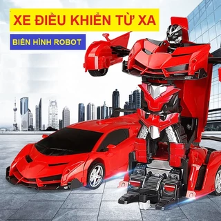 Xe đua biến hình robot, Xe Đua Biến Hình Transfomer Xe Ô Tô Điều Khiển Từ Xa Làm Quà Tặng Cho Bé