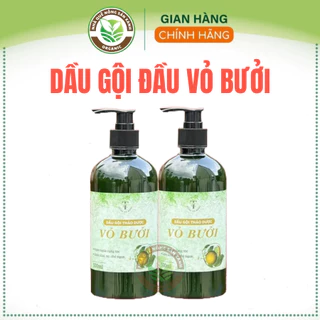 Dầu Gội Thảo Dược Vỏ Bưởi 500ml Tùng Xà bông từ thảo mộc giúp Giảm Gàu, Nấm, Ngứa, Rụng Tóc- có giấy kiểm nghiệm