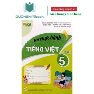 Sách - Vở thực hành Tiếng Việt 5 - Kết nối tri thức với cuộc sống - bán kèm 1 bút bi 6K