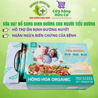 Sữa hạt - ngũ cốc dành cho người tiểu đường - bổ sung dinh dưỡng, giúp ổn định chỉ số đường huyết. Hộp 36 gói