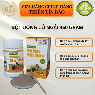 Hủ 460gram Bột Củ Ngải Đen & Củ Ngải Chống Độc, hỗ trợ xương khớp, THIỆN TÍN BẢO