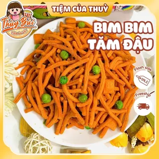 Bim Bim Tăm Đậu Hà Lan, Bim Bim Que 500G Bim Tăm Thái, đồ ăn vặt, Tiệm ăn vặt Thuỳ Bùi