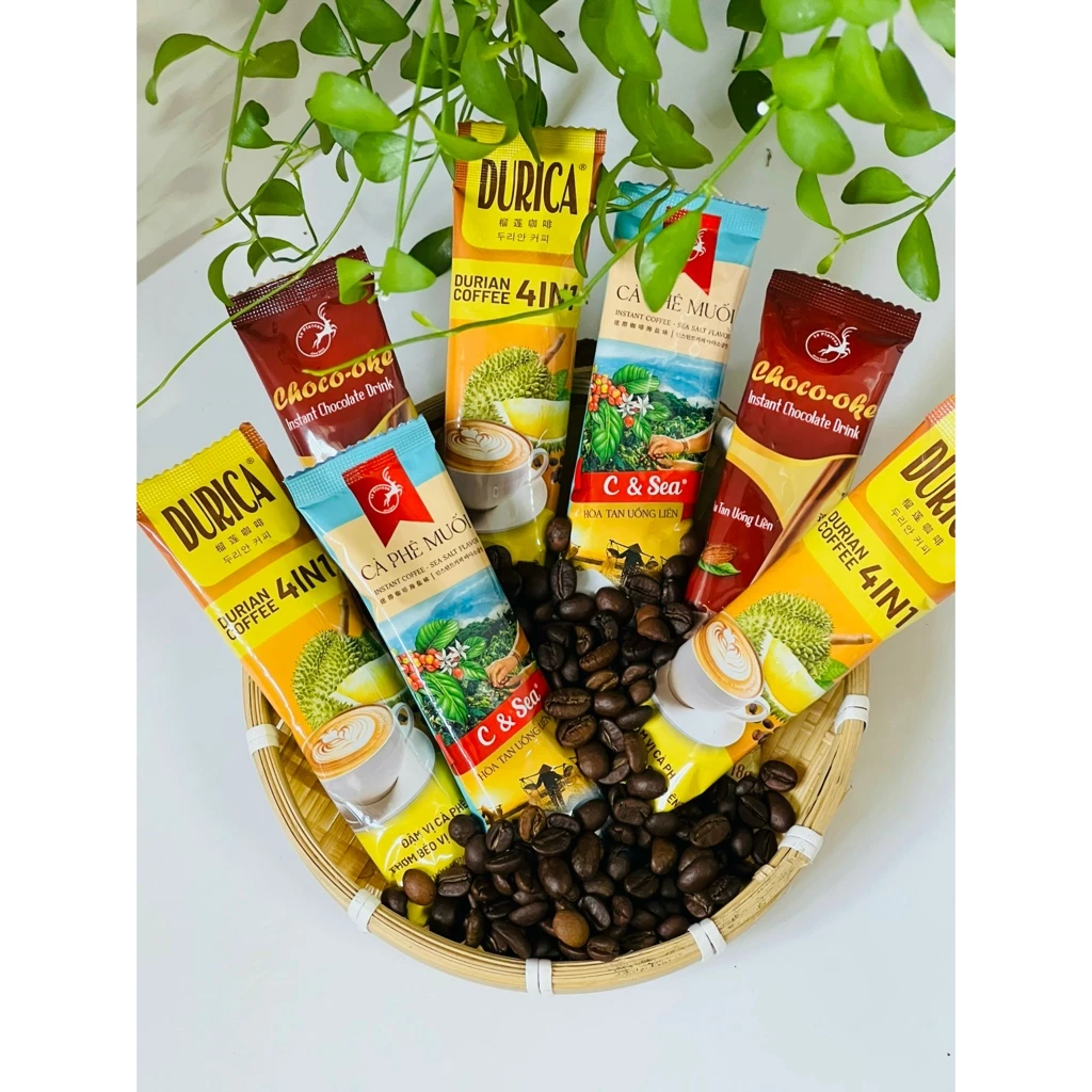 Cà phê muối sầu choco hoà tan