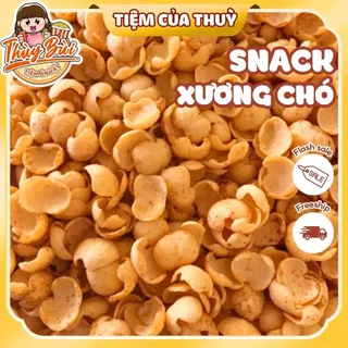 500G Snack Xương Chó Bim Bim Cay Hình Xương Chó Giòn Ngon, đồ ăn vặt, Tiệm ăn vặt Thuỳ Bùi