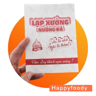 🪼500 Túi Giấy Lạp Xưởng Nướng Đá 12x16 Cm🪼